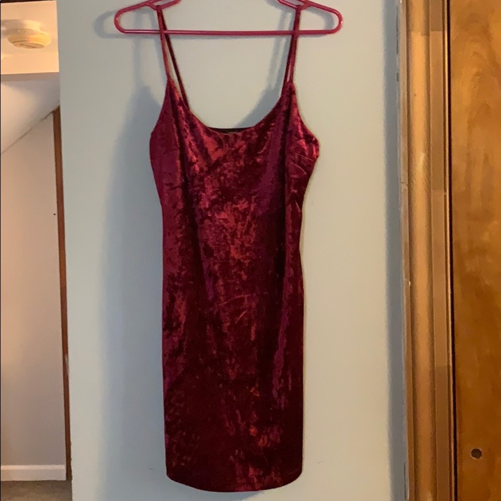 Velvet Mini Dress